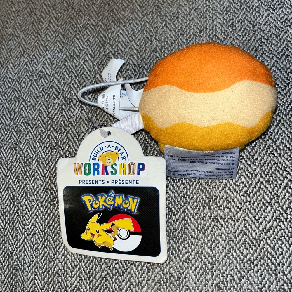Build a Bear Workshop Pokémon Wristie Accessory Pokepuff Food RARE HTF NWT BABW